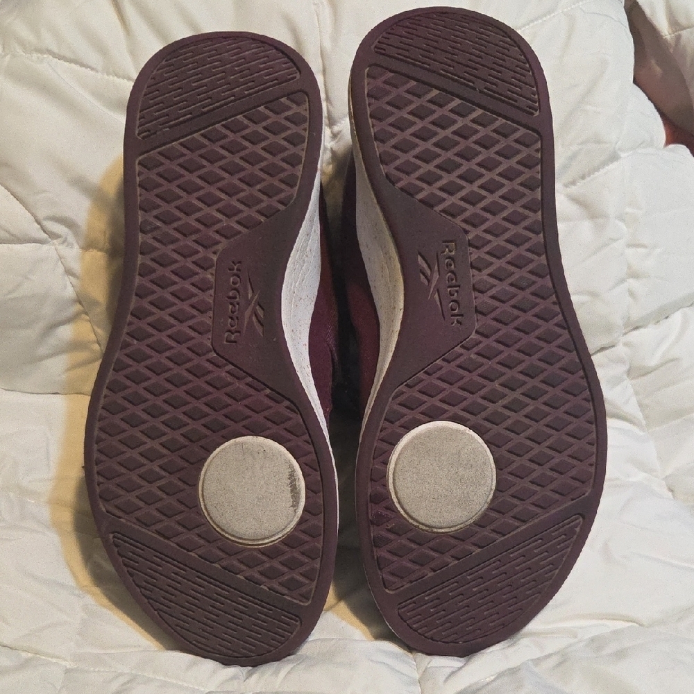 Reebok Women's Burgundy Sneakers - Picture 6 of 6